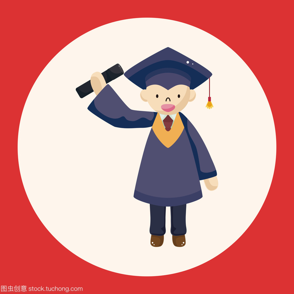 研究生主题元素图标元素