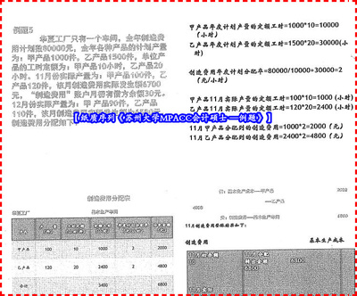 2019年苏州大学MPACC会计硕士复试考研复习资料会计专业硕士真题